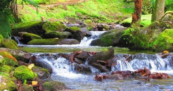 Parque Corredeiras do Alcantilado em Visconde de Mauá, Resende, Estado do Rio de Janeiro, Brasil.