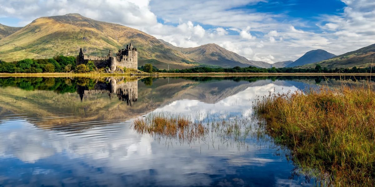 The,Ruins,Of,Kilchurn,Castle,Are,On,Loch,Awe,,The