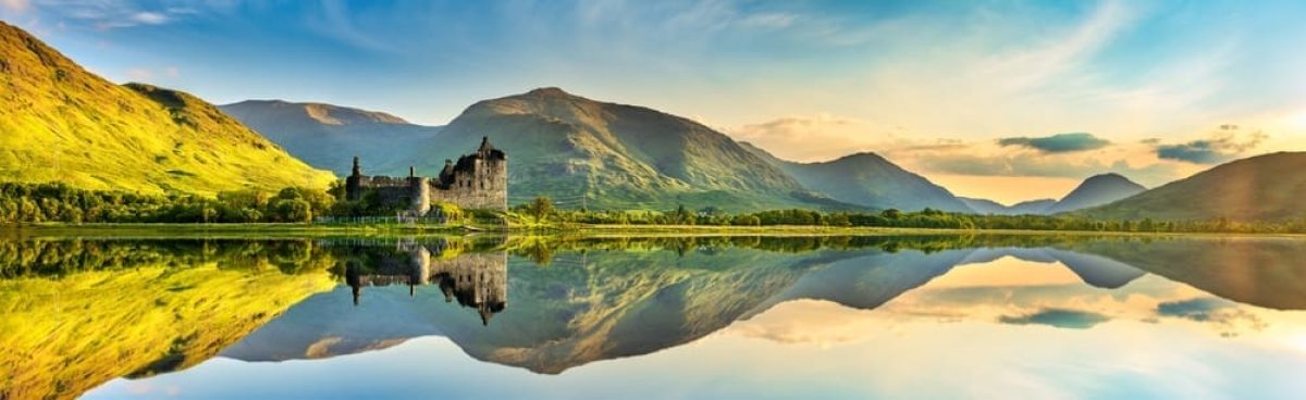 The,Ruins,Of,Kilchurn,Castle,On,Loch,Awe,,The,Longest